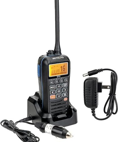 VHF Portable Radio with MMSI license included